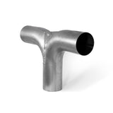 5'' Y-Pipe Exhaust 14" x 25" with Plate Aluminized OD/OD/OD