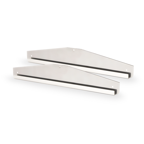 24″ Bottom Mud Flap Weight - Pair Stainless Steel 304 , 14 Gauge