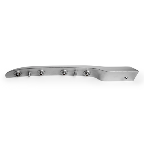 Aluminum Chrome Bracket for Front Fender Fits Peterbilt 388/389, Driver Side