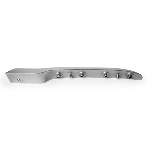 Aluminum Chrome Bracket for Front Fender Fits Peterbilt 388/389, Passenger Side