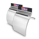 38” Quarter Fender Curled Under S.S. 304 14GA (Pair)