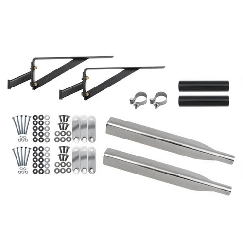 Mounting Bracket Kit for half fender & stainless steel paddle