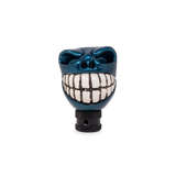 Wicked Skull Head Gear Shift Knob Lever Shifter Metallic Teal