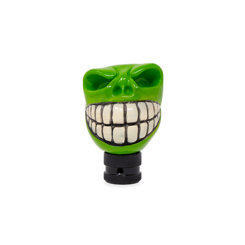 Wicked Skull Head Gear Shift Knob Lever Shifter Green