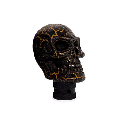 Skull Gear Stick Shift Knob Shifter Lever Handle Black