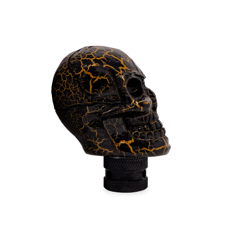 Skull Gear Stick Shift Knob Shifter Lever Handle Black
