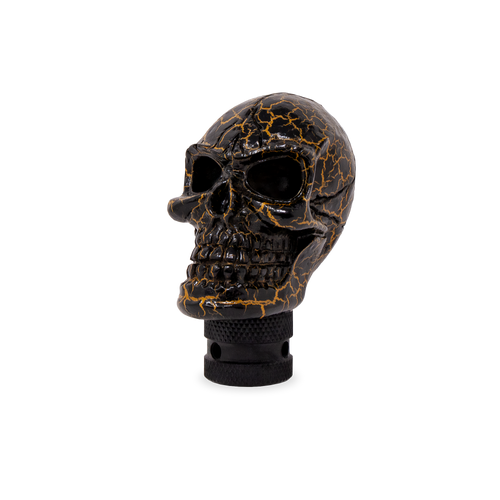Skull Gear Stick Shift Knob Shifter Lever Handle Black