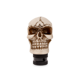 Skull Gear Stick Shift Knob Shifter Lever Handle White