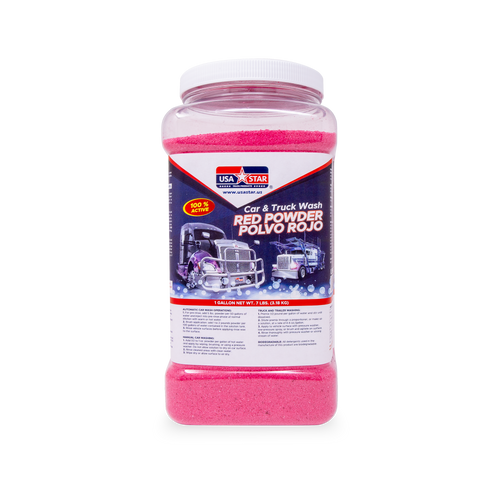 Formula Powder Red,  Car & Truck Wash  1 Gallon,  (128FL. O.Z.)