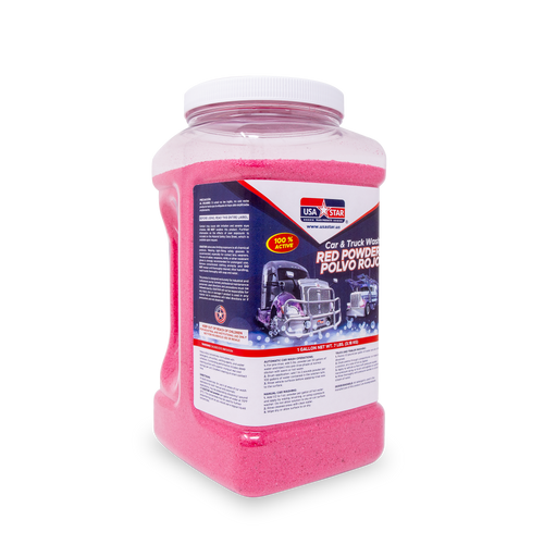 Formula Powder Red,  Car & Truck Wash  1 Gallon,  (128FL. O.Z.)