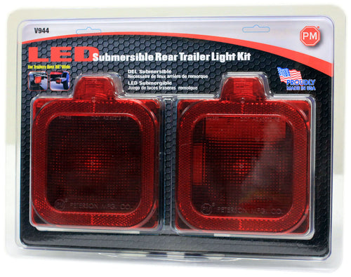 Peterson Over 80 inch Wide Rear Trailer Light Kit