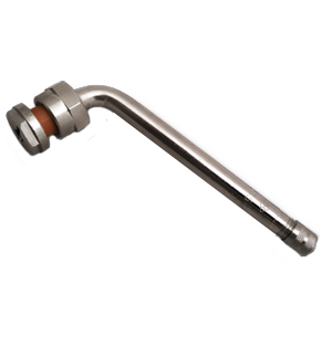4 3/8″ (110mm) Metric Truck Valve 75 Degree bend