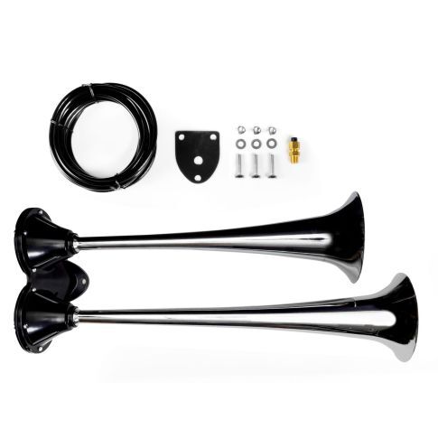 Dual Horn Assembly - Chrome