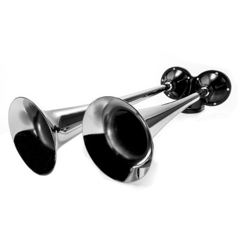 Dual Horn Assembly - Chrome