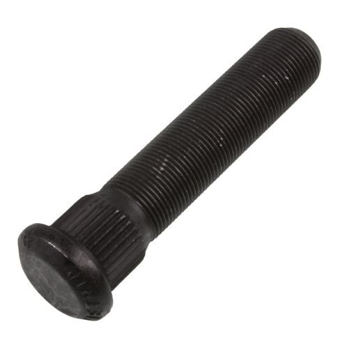 Metric Stud Gr8 M22x1.5 Serrated Stud- 25.65 mm Knurl, Length: 4.25 Inch