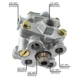 Spring Brake Valve (Service Brake Priority) w/3/8" Supply Port