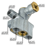 Spring Brake Valve w/Relay (Spring Brake Priority) w/3/8" Supply Port