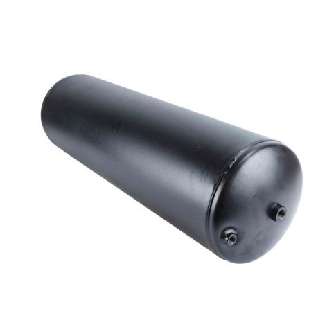 Black Coated Steel Air Brake Air Tank fits Peterbilt 9.6"X35.5" Port Quantity: 7