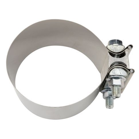 4" 304 Stainless Steel Flex-Seal Exhaust Clamp