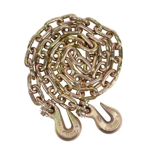 3/8” x 20' Chain, Grade 70 with Clevis Hooks