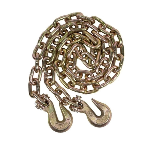 3/8” x 20' Chain, Grade 70 with Clevis Hooks