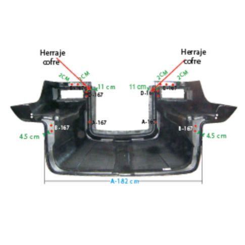 Hood Aftermarket Fits Freightliner FLD120 1989-2003 Centerline Length: 61 Inch