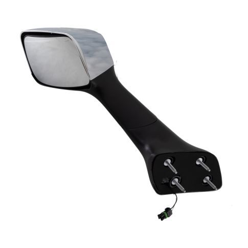 Hood Mirror Chrome Fits Volvo VNL 2018+ Passenger Side
