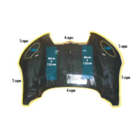 New Hood Fits Mack Vision CX, CXN, CXP, CXU SBA HOOD 1999 And Newer Center length: 52 inches