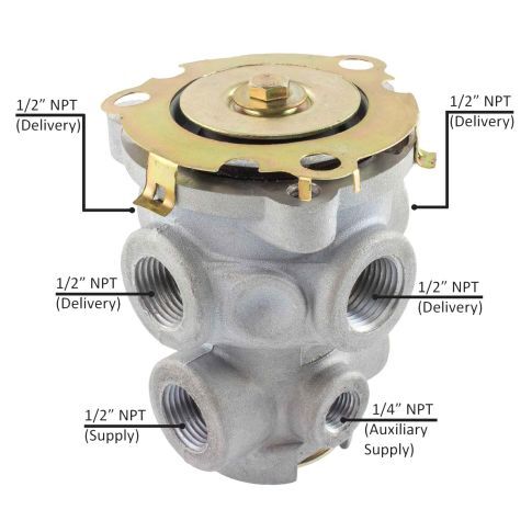 Air Brake Foot Valve (E-3)