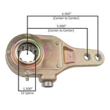 Air Brake Manual Slack Adjuster Spline: 10, Arm Length: 5-6 Inch, Camshaft Spline Diameter: 1.5 Inch