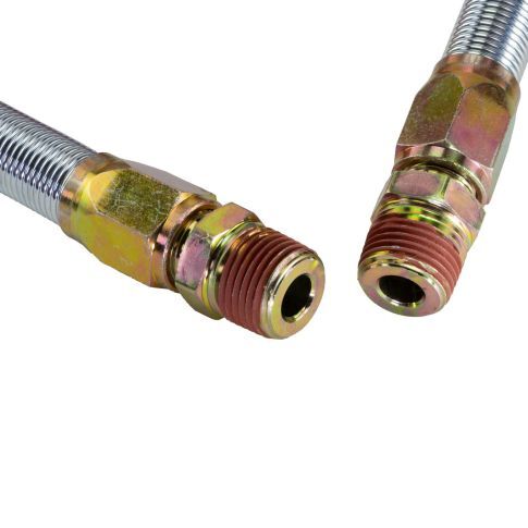 15' Length, 12" Lead Length, Air Brake Hose, Coiled