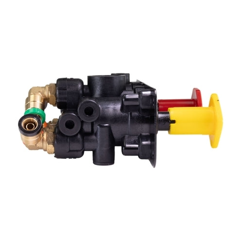 Dash Control Valve MV-3 3/8" Push-to-Connect 90-Degree w/0.236" Mount Fits Freightliner