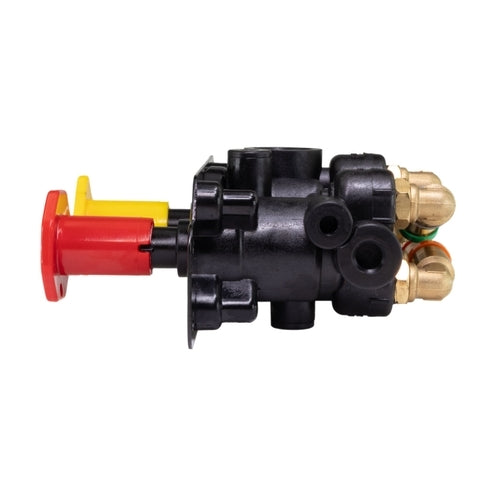 Dash Control Valve MV-3 3/8" Push-to-Connect 90-Degree w/0.236" Mount Fits Freightliner