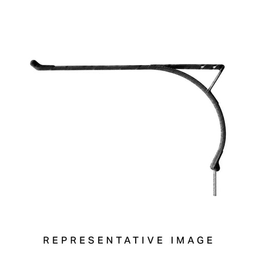 Fuel Tank Strap Iinternational 4300 Black 1.875" For 53 Gallon 16X25X35 D-Shape Tank W/Bracket For Upper Step Only