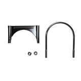 Chrome Round Bolt Single Saddle Exhaust Clamp 5"