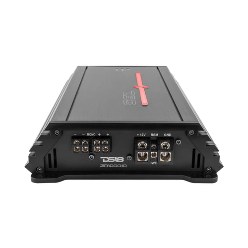 DS18 ZR 1-Channel Class D Amplifier 1000 Watts RMS-1 Ohm