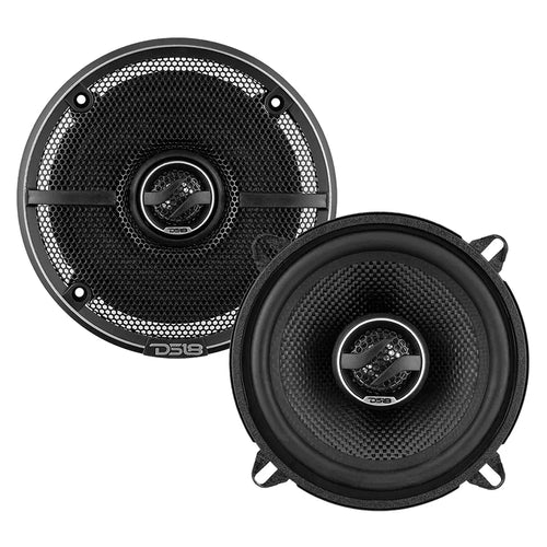DS18 ZXI 5.25" 2-Way Coaxial Speakers with Kevlar Cone | 60 Watts RMS 4-Ohm