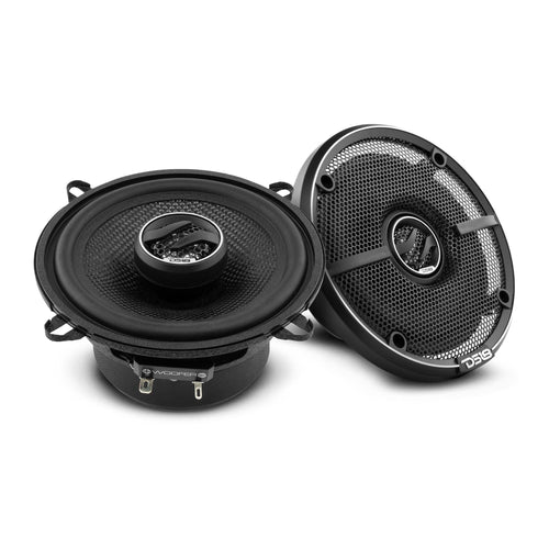 DS18 ZXI 5.25" 2-Way Coaxial Speakers with Kevlar Cone | 60 Watts RMS 4-Ohm