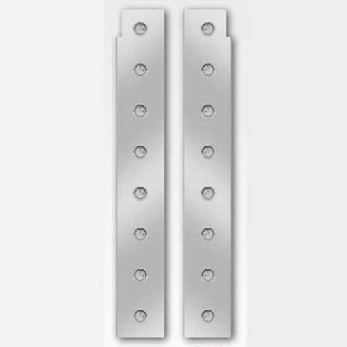 Front Filter Panels Fits Peterbilt 389 (Lights Not included )