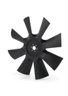 Horton HS9 - 30'', 8 Blade Nylon Fan Mounting Disc 1.23 Back Tip of Blade 1.23 Pilot 2.00