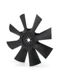 Horton HS9 - 30'', 8 Blade Nylon Fan Mounting Disc 2.08 Back Tip of Blade 1.55 Pilot 2.56