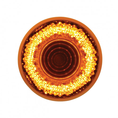 9 LED 2” Mirage Clearance / Marker Light - Amber LED/Amber Lens
