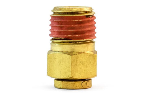 90°Male Push Lock Connector 1/4” Thread Size M10