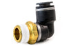 Composite Push-In 90° Male Swivel Elbow Tube 3/8” Pipe 1/4”