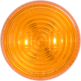 Yellow marker/clearance 2 Led light 2.5" 12V