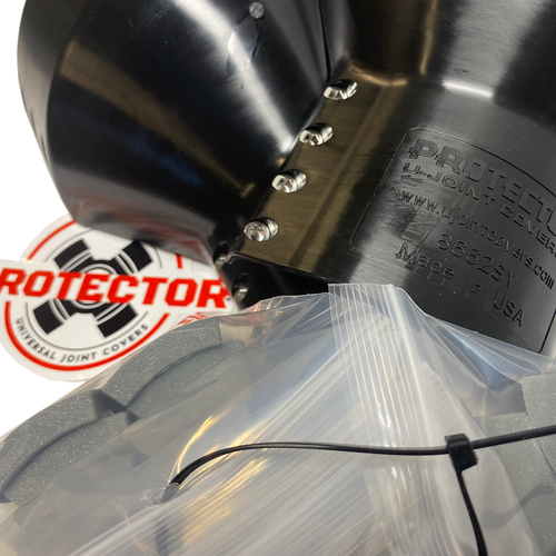 U-Joints Protecor Cover for Slip-Yoke mount with Large U-Joints (Over 7" cross) including 1760, 5-281X, 5-676X, 1810, 1880, RPL25.