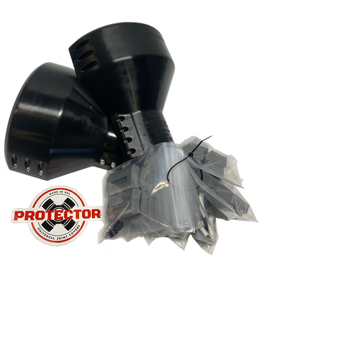 U-Joints Protecor Cover for Slip-Yoke mount with Large U-Joints (Over 7" cross) including 1760, 5-281X, 5-676X, 1810, 1880, RPL25.