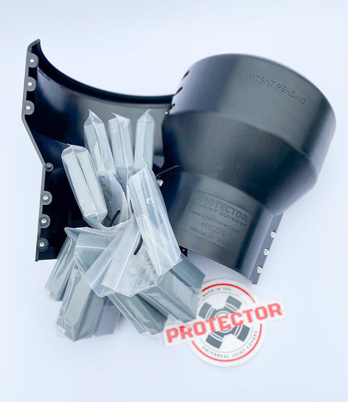 U-Joints Protecor Cover Multi-Fit for kit for Driveshaft mount with Standard U-Joints (Under 7" cross) including 1610, SPL170, 1710, SPL250, SPL350, RPL20
