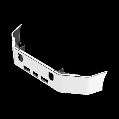 Bumper 18" Chrome Mack CX Series Vision Set Back Axle (2001-2004) w/ Tow, Step & Fog Light Holes