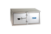 24"H x 24"D x 48"L Merritt Underbody Cam Lock Tool Box Smooth Aluminum Double Door